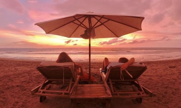 seminyak sunset