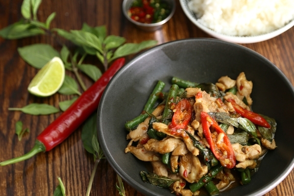 Basil chicken, if i'm not wrong. This is good too!