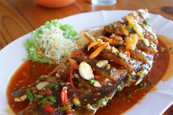 I have not had lots of thai fish dish
