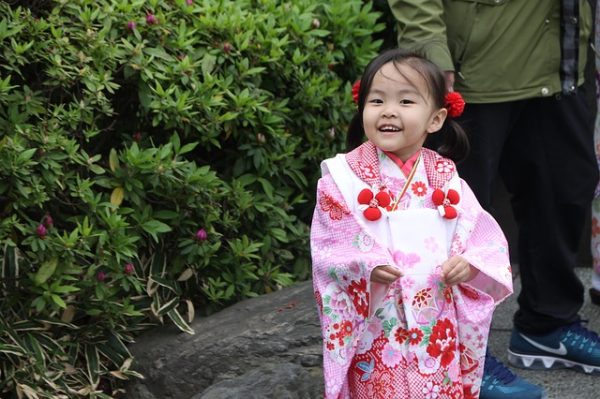 kid in kimono