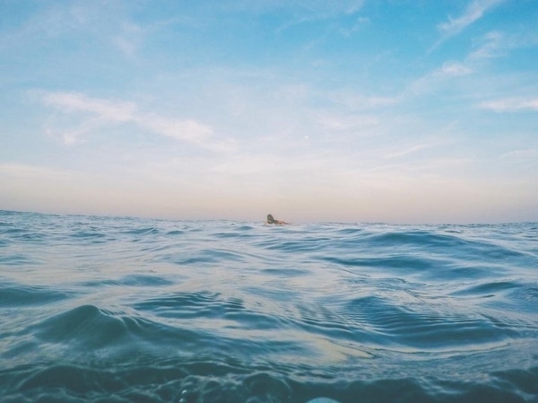 danielle surfing in bali