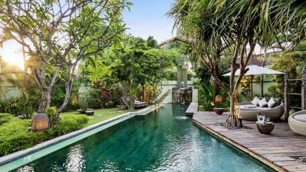 best seminyak villas near beach