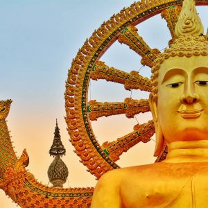 Wat Phra Yai in Samui.