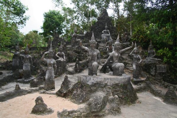 The secret Buddha Garden Koh Samui