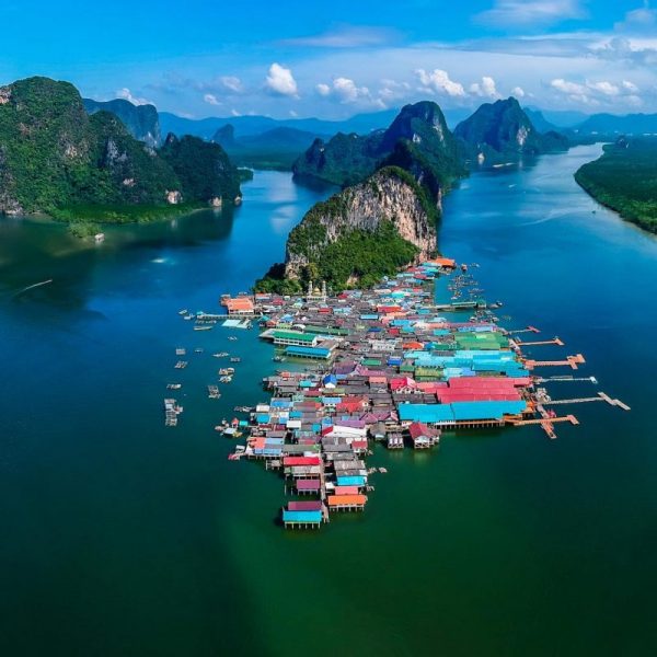 Floating village Koh Panyi. Photo credit: jensparadiisisaarelt on Instagram