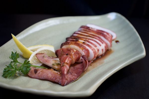where to eat in niseko - grilled squid