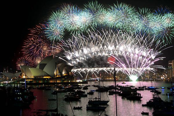 fireworks in Sydney