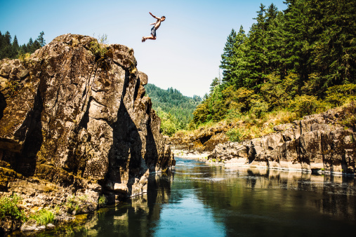 jumping cliffs