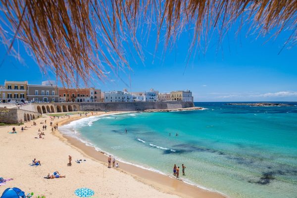 Gallipoli Beach in Puglia