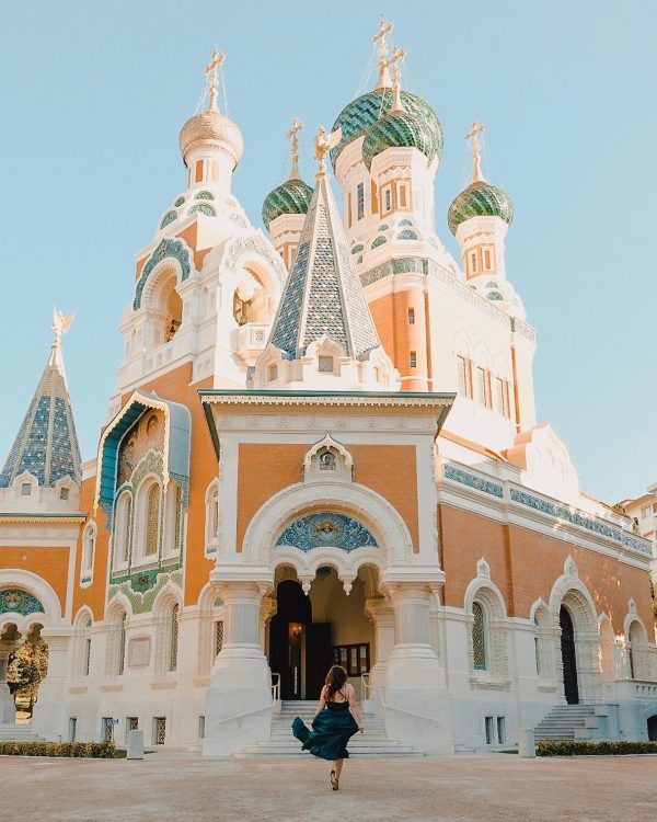 Russian Orthodox cathedral in Nice