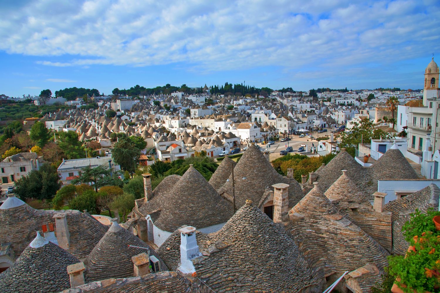 Make sure to visit Alberobello when you are in Ostuni