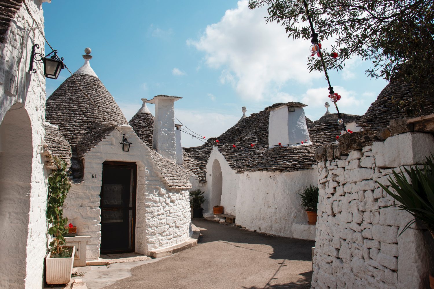 stunning trulli in Puglia