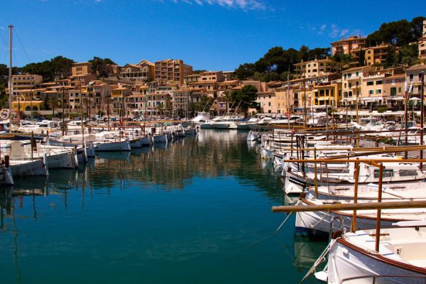 port de soller in mallorca