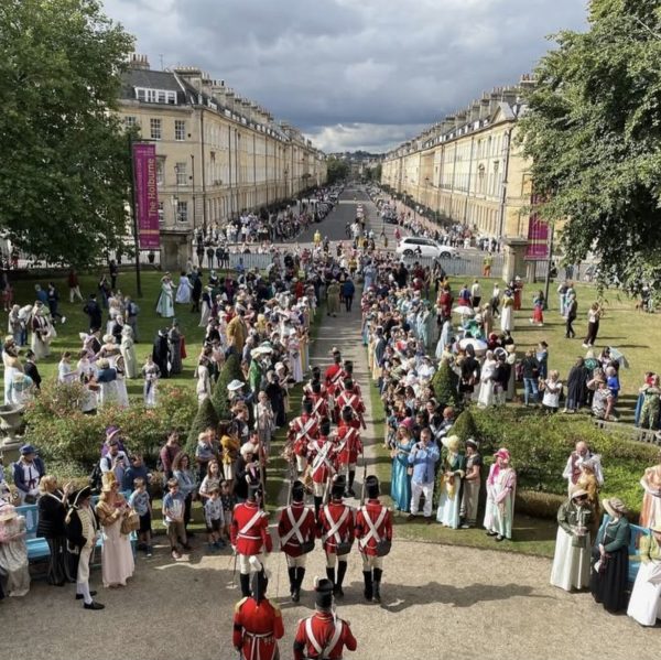 Grand Regency Costumed Promenade in Bath