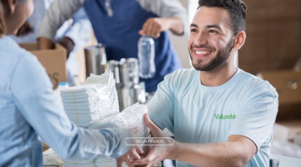 Volunteer on your holidays by doing charity