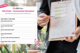 Sustainability policy and environmental calculator tools