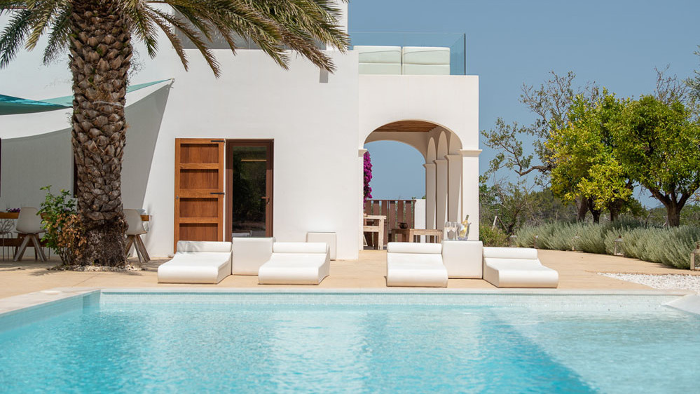 Villa Lorenzo pool Ibiza