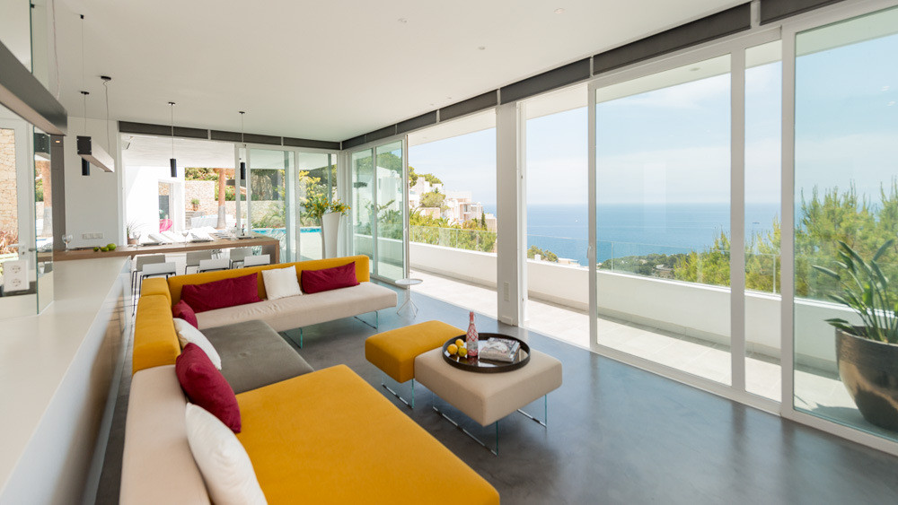stunning view from Villa White