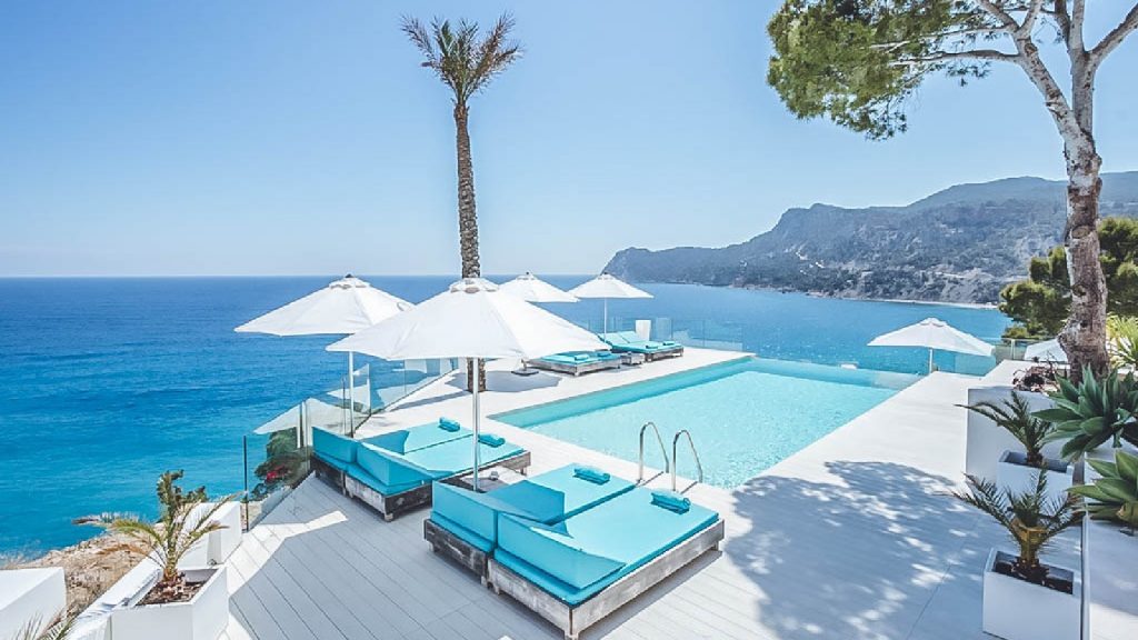 bachelor party in ibiza with a view