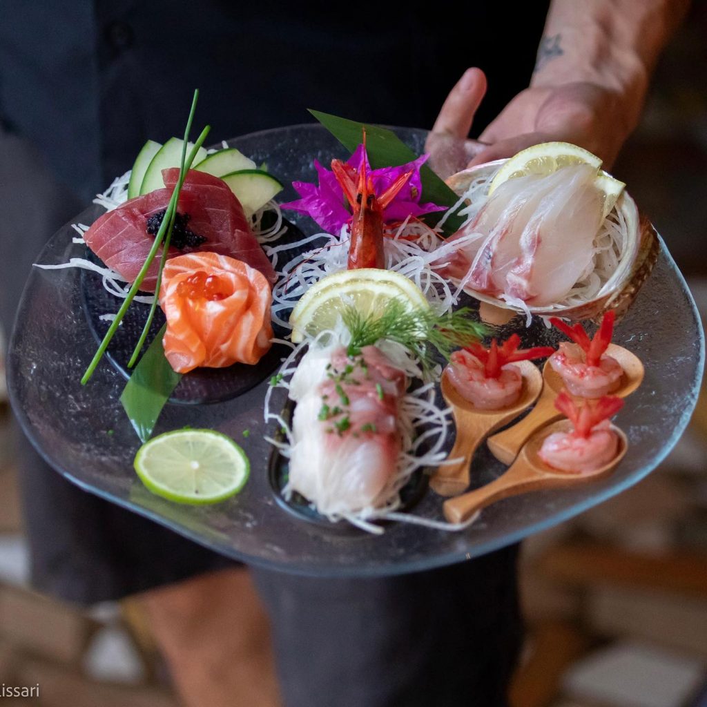 Nagai sushi platter - best asian food in ibiza