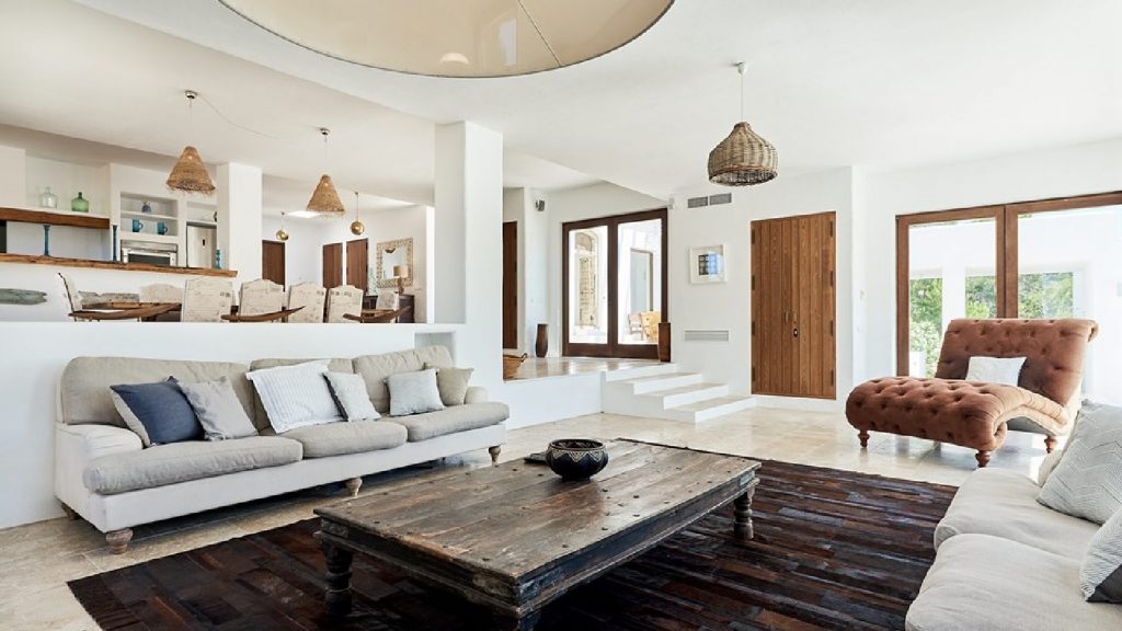 Common area for relaxing and unwinding in Villa Heisley