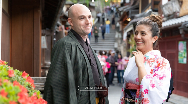 Wearing Japan Traditional Outfit on Your Honeymoon