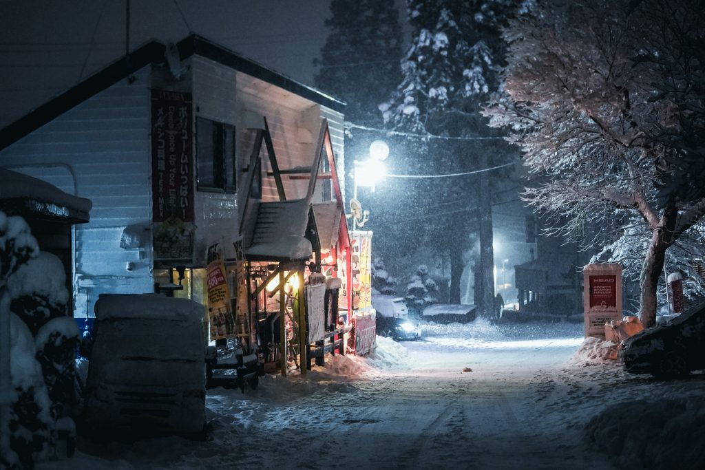Hakuba's winter night
