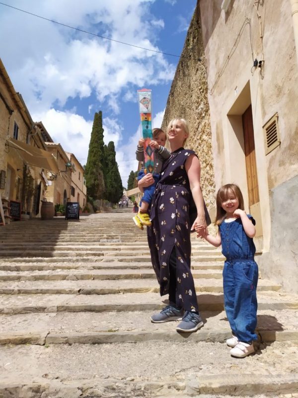 take your kids to explore the historic town in Pollensa.