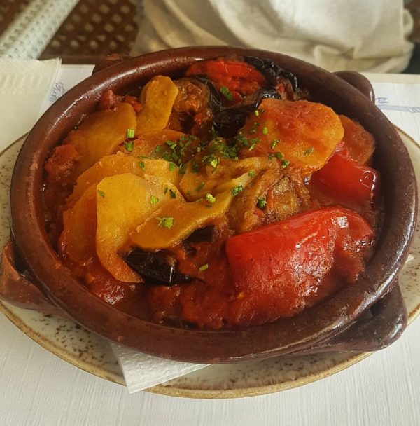 Mediterranean blend of veggies.