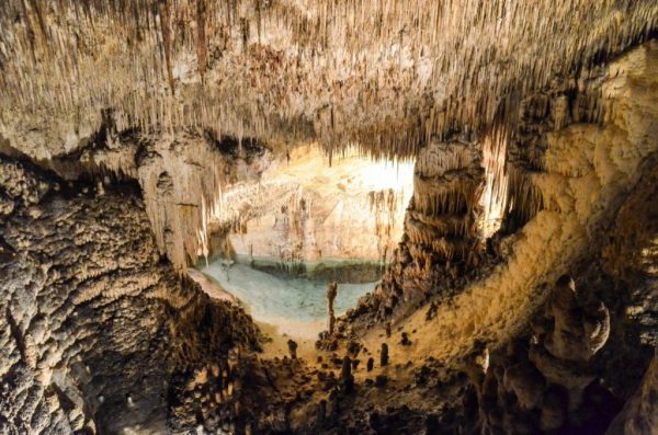 explore caves in Mallorca