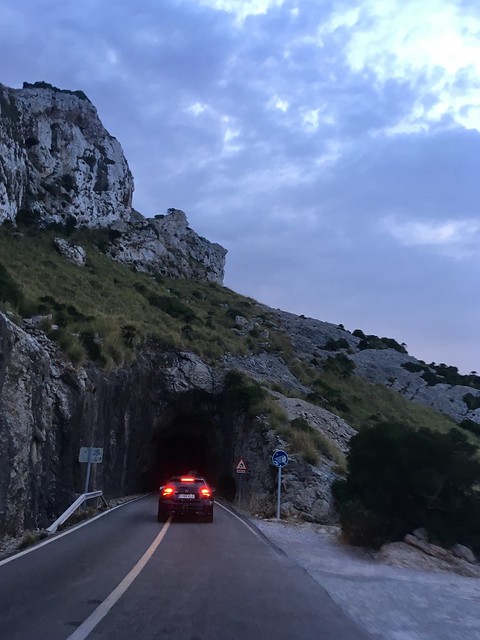 driving car in Pollensa