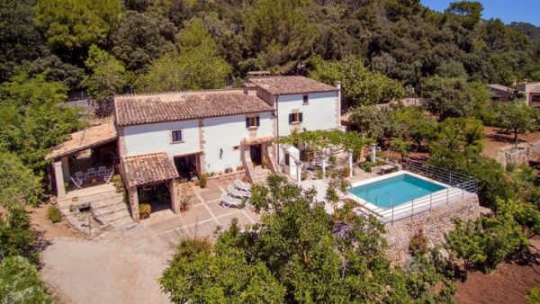 Villa Frares Drone View