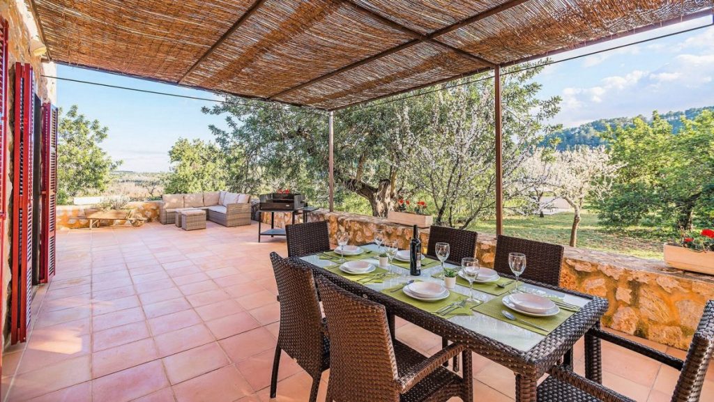 Villa Empaltada al fresco dining - agroturismo in Mallorca