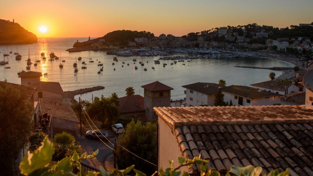 Sunset in Soller, Majorca