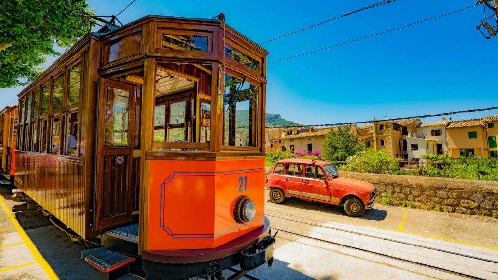 Sóller tram in majorca