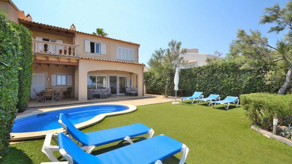 Villa Embat Colonia de Sant Pere pool area
