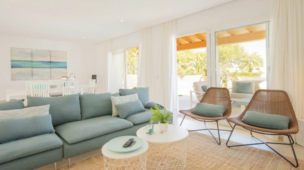 Villa Menorca 16 living room