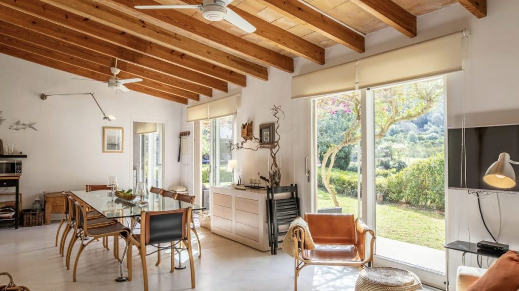 a private soller villa offers plenty of space to relax