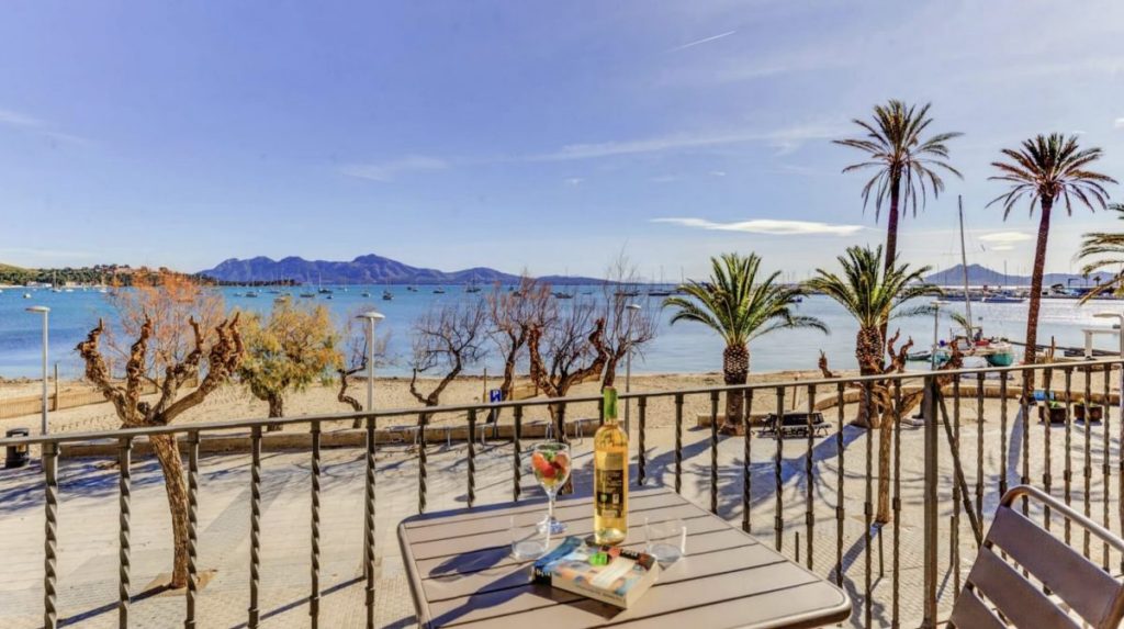 Views from Apartment Vora Mar at Port de Pollensa