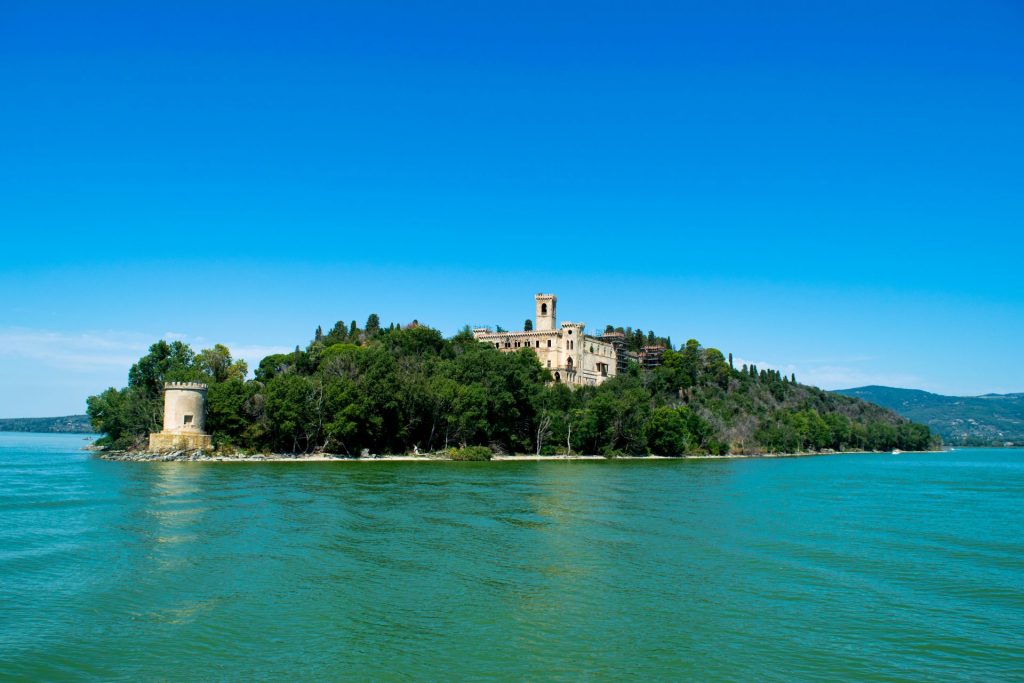 Isola Maggiore in Umbria, Italy