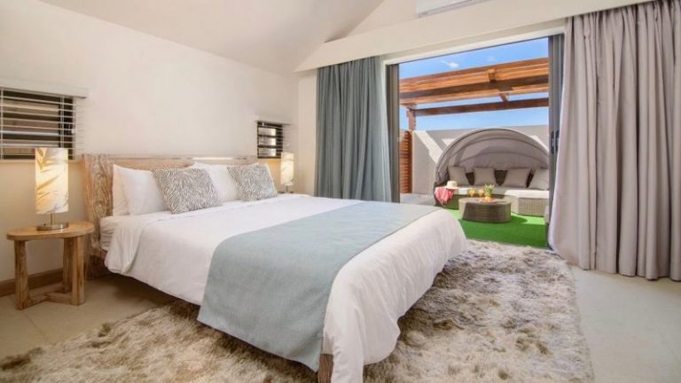 Spacious bedroom at Villa Clos Du Littoral One - romantic things to do in Mauritius
