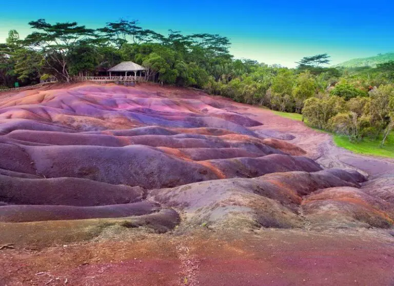 Chamarel's Seven colored Earth Park