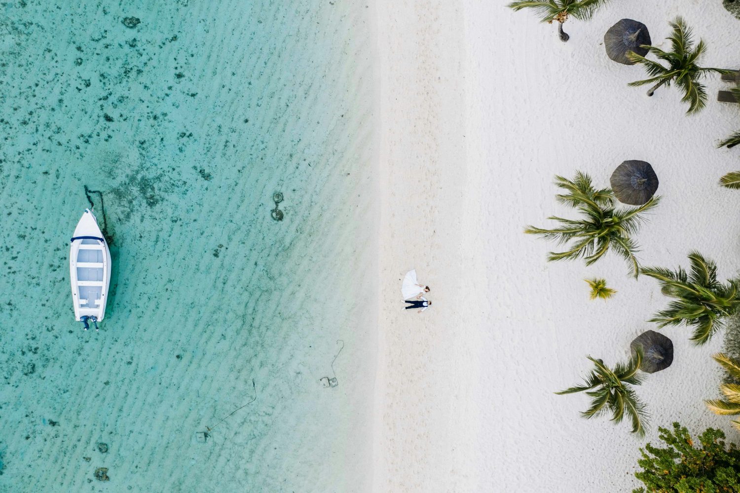 beautiful beach in mauritius