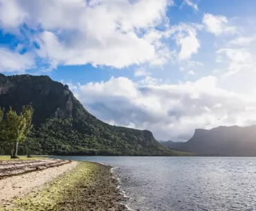 enjoy the view of a gigantic basaltic mountain with lots of histories behind the beautiful view.