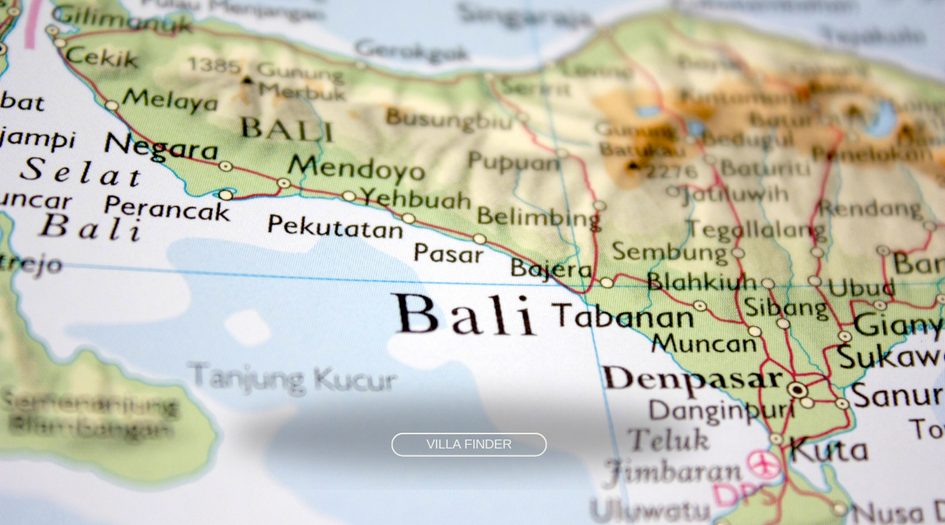 Bali in Map