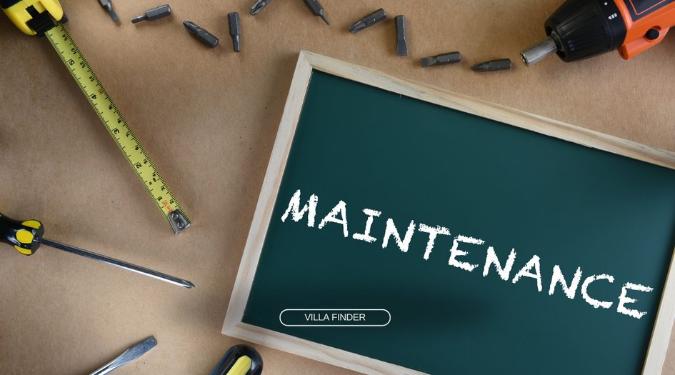 What is a Villa Maintenance Budget