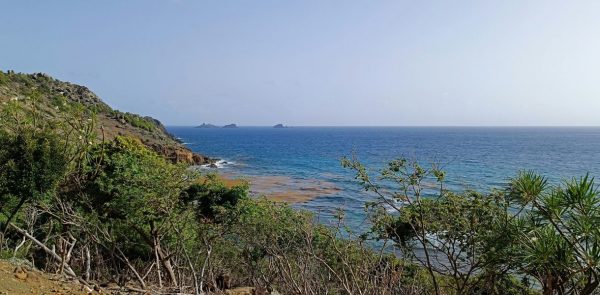 Hiking Colombier Beach in St. Barts